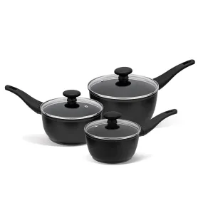 Thermo Smart Heat Indicator Non-Stick Saucepan & Lid Set - 3 Piece