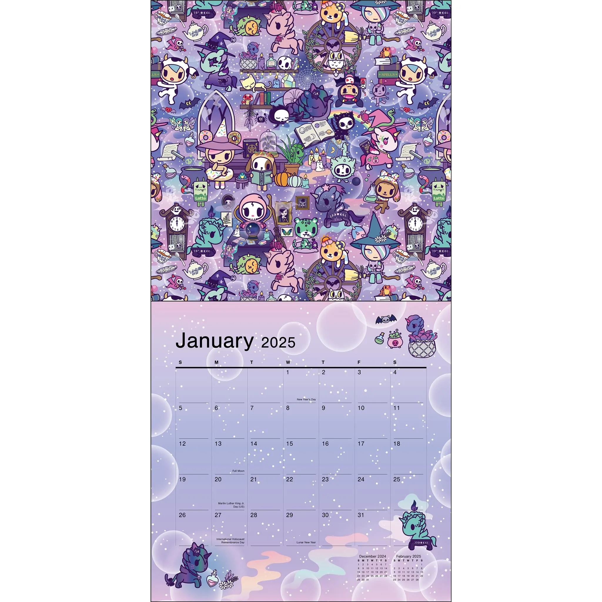 Tokidoki Wall 2025 Calendar