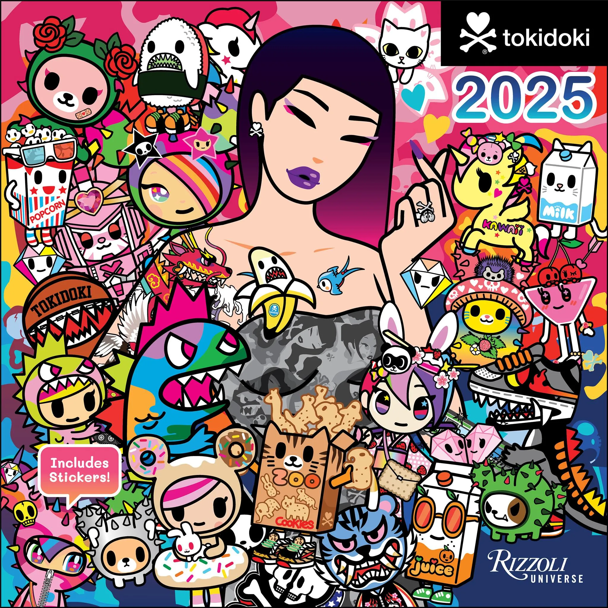 Tokidoki Wall 2025 Calendar