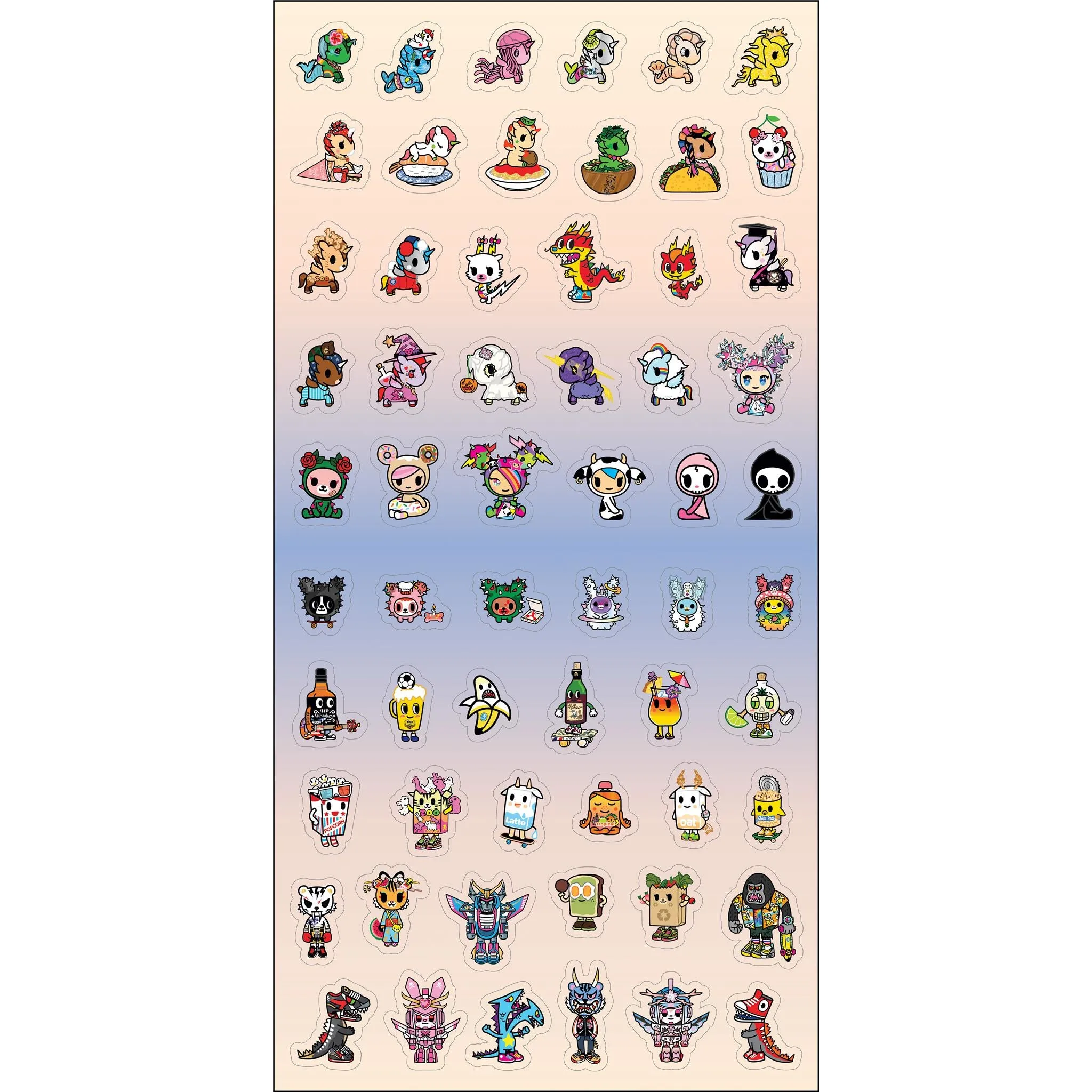 Tokidoki Wall 2025 Calendar