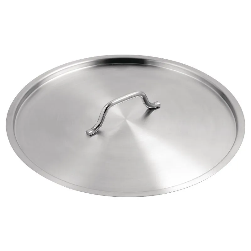 Vogue Stainless Steel Saucepan Lid 400mm - T148