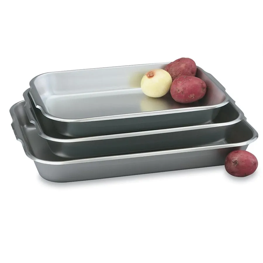 Vollrath 15" x 10" x 2" Baking & Roasting Pan with Handles, Stainless Steel