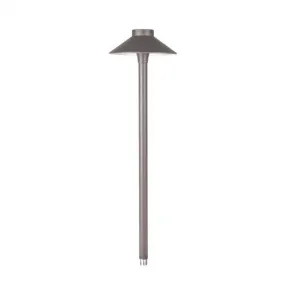 WAC Lighting Bronzed Brass Tiki Path Light, 2700K - 6041-27BBR