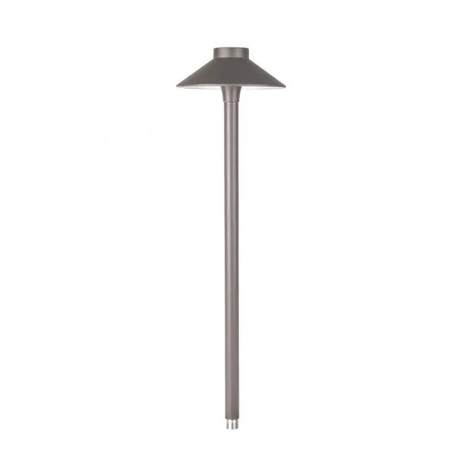 WAC Lighting Bronzed Brass Tiki Path Light, 2700K - 6041-27BBR