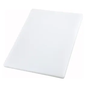 White Thick Cutting Board Poly 15x20