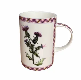 Wild Thistle Bone China Mug (B15WT)