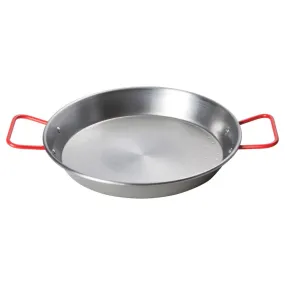 Winco 11" Paella Pan, Polished Carbon Steel