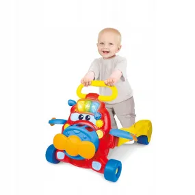 WinFun 2-in-1 Walker Ride-On with Lights and Colorful Sorter Blocks